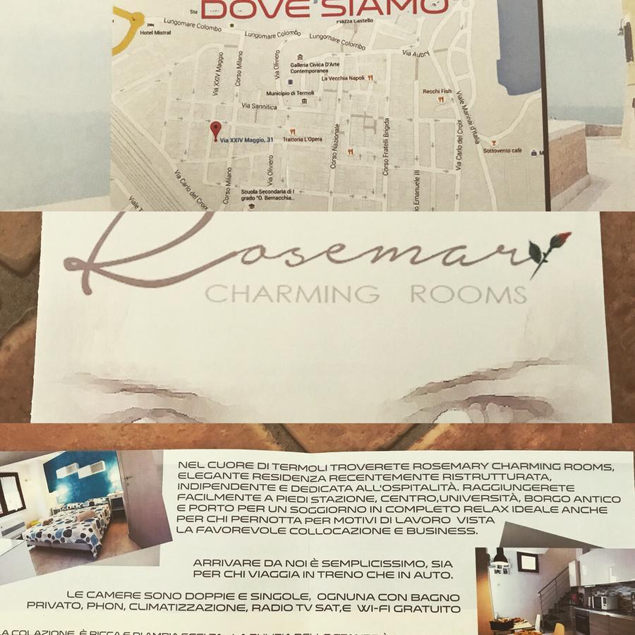 Rosemary Charming Rooms Térmoli Exterior foto